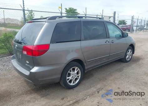 2005 Toyota Sienna Xle из США, поврежденный, VIN 5TDBA22C15S050614